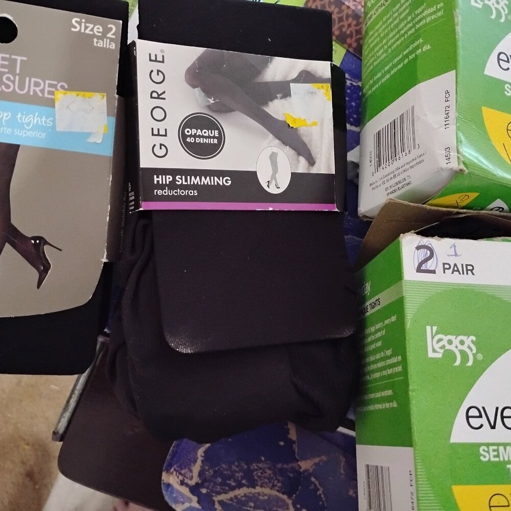 Leggs and George misc tights                   Queen, size 2 & 3.  NWT